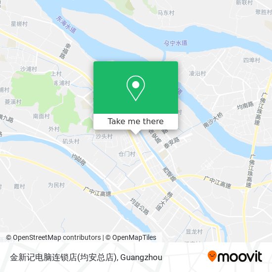 金新记电脑连锁店(均安总店) map