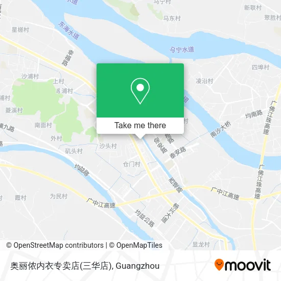 奥丽侬内衣专卖店(三华店) map
