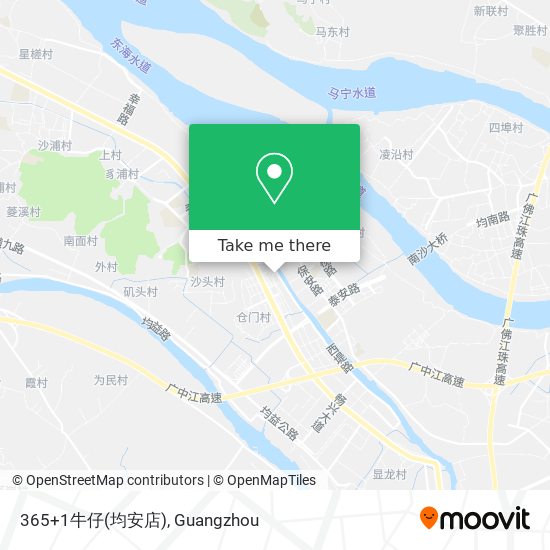 365+1牛仔(均安店) map