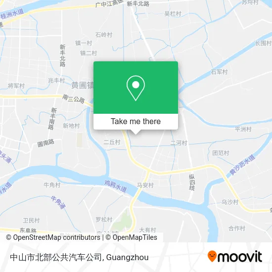 中山市北部公共汽车公司 map