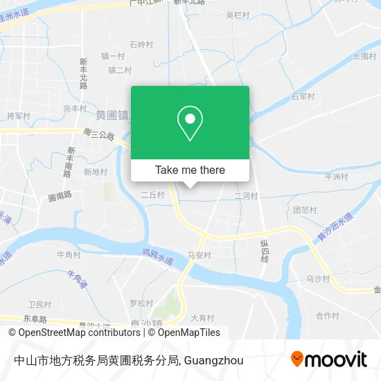 中山市地方税务局黄圃税务分局 map