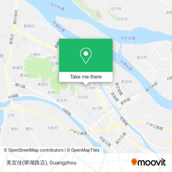 美宜佳(翠湖路店) map
