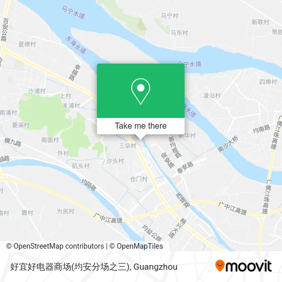好宜好电器商场(均安分场之三) map