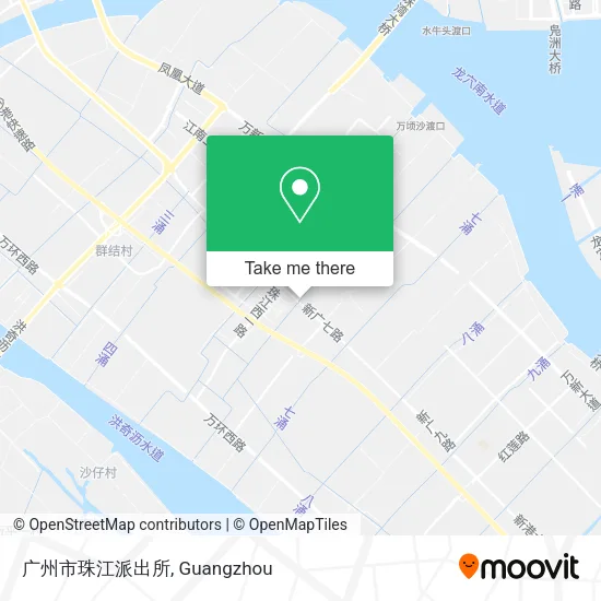 广州市珠江派出所 map