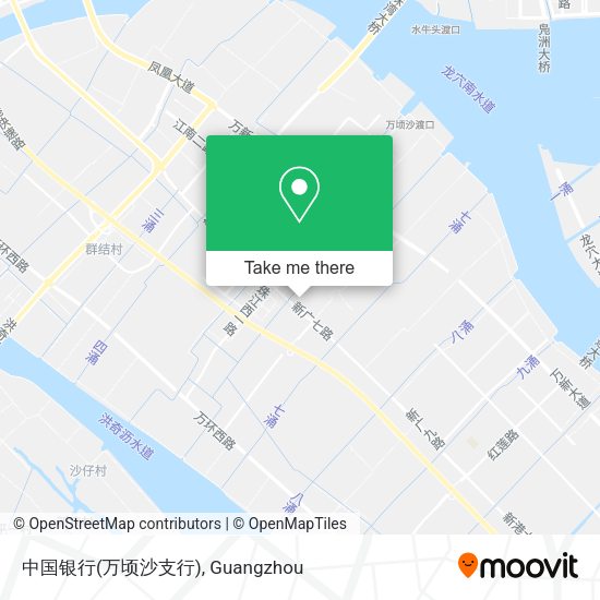 中国银行(万顷沙支行) map