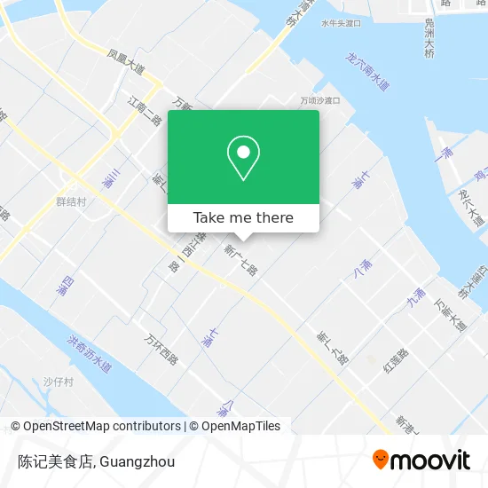 陈记美食店 map