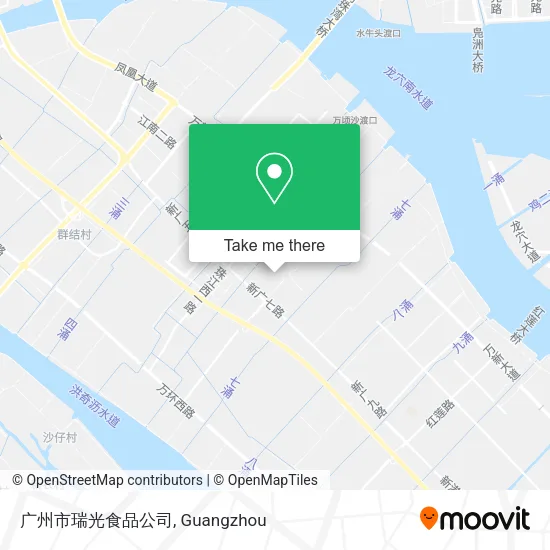 广州市瑞光食品公司 map