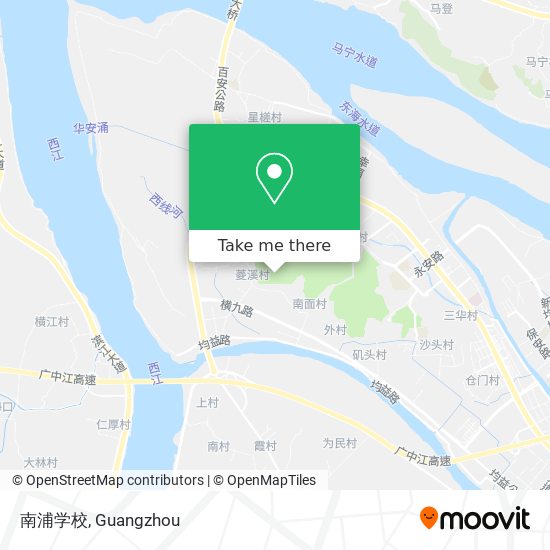 南浦学校 map