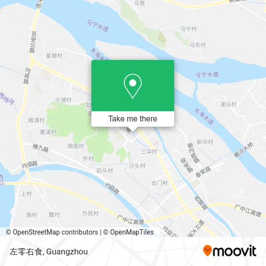 左零右食 map