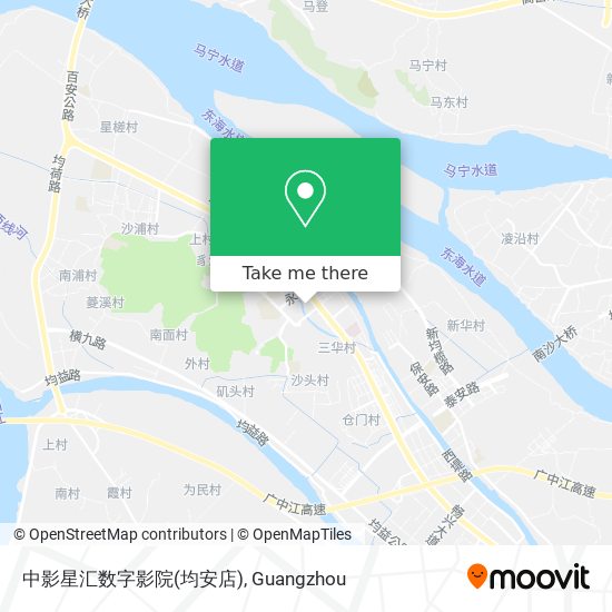 中影星汇数字影院(均安店) map