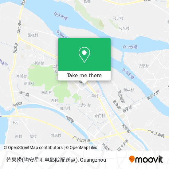 芒果捞(均安星汇电影院配送点) map