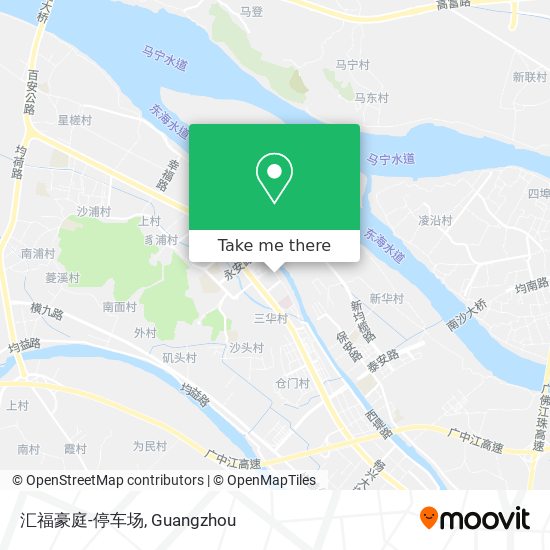 汇福豪庭-停车场 map