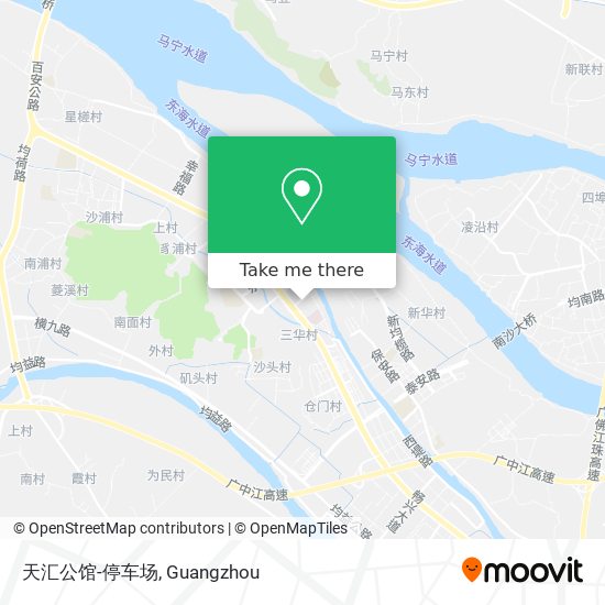 天汇公馆-停车场 map