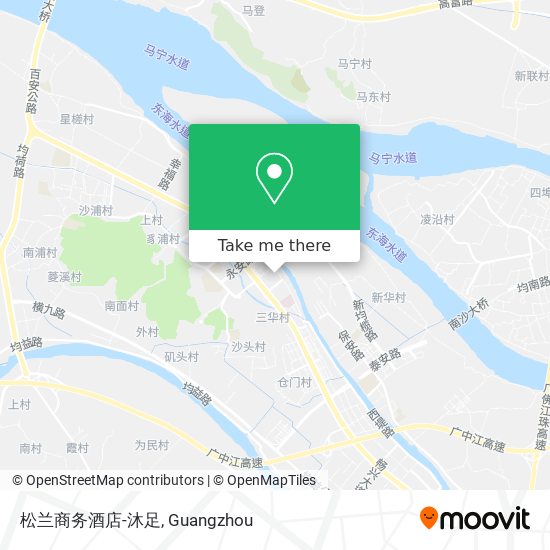 松兰商务酒店-沐足 map