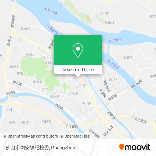 佛山市均安镇纪检委 map