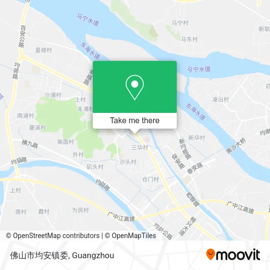 佛山市均安镇委 map