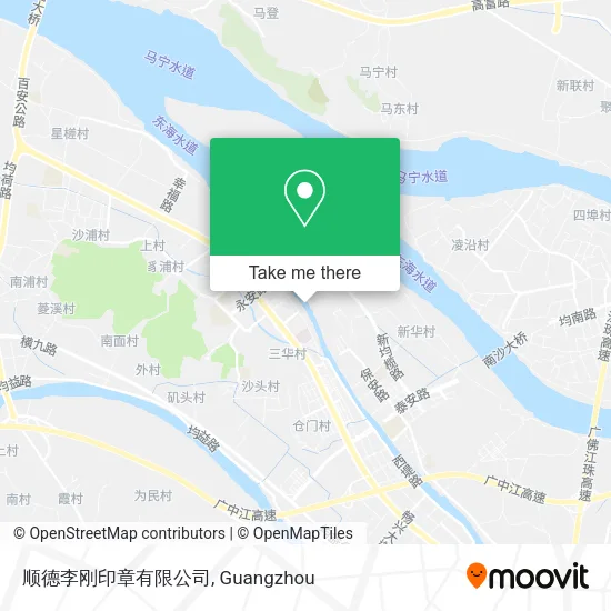 顺德李刚印章有限公司 map