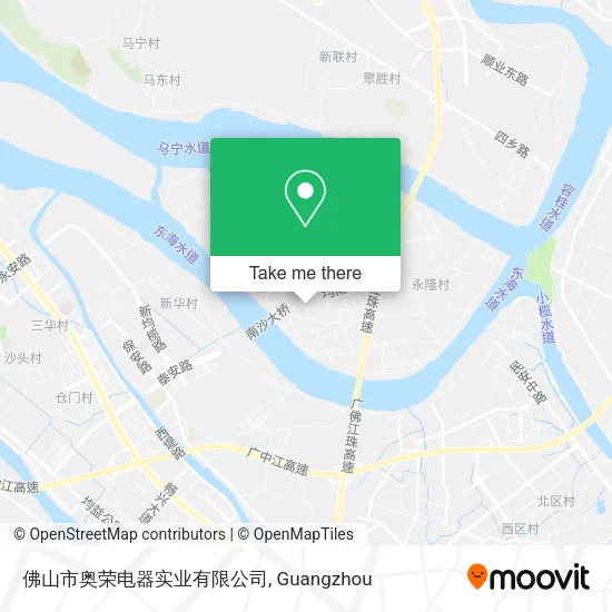 佛山市奥荣电器实业有限公司 map