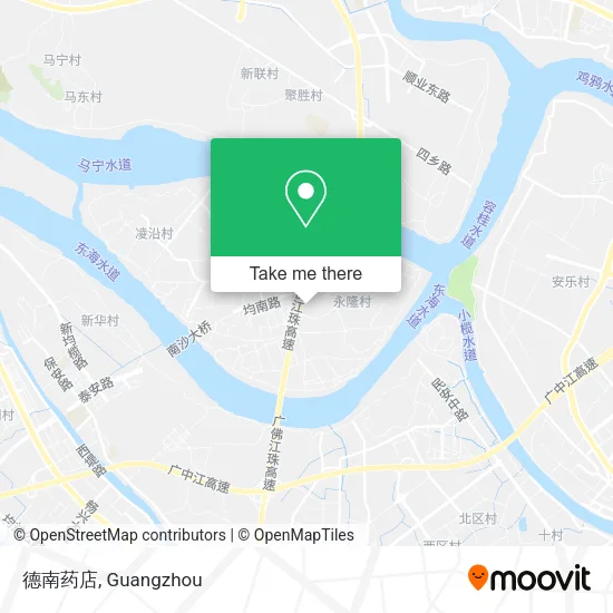 德南药店 map