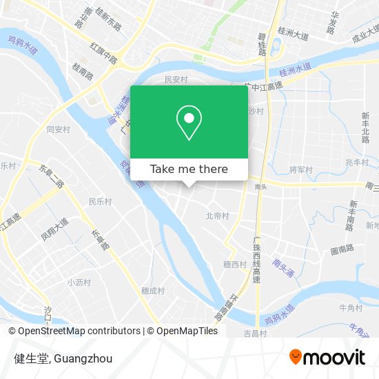 健生堂 map