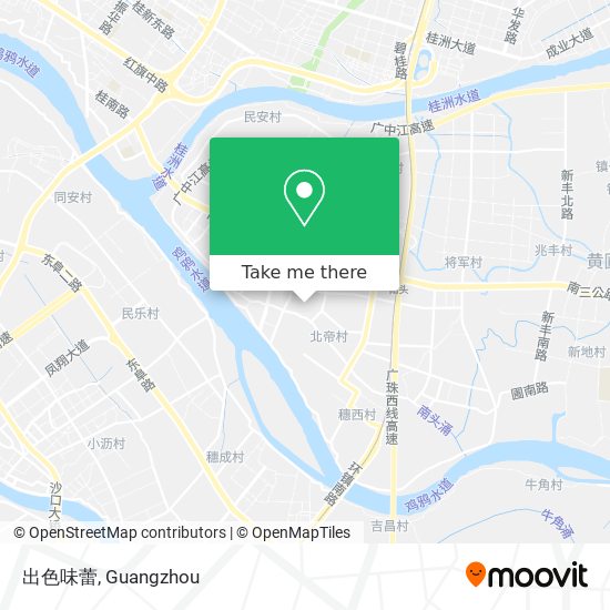 出色味蕾 map