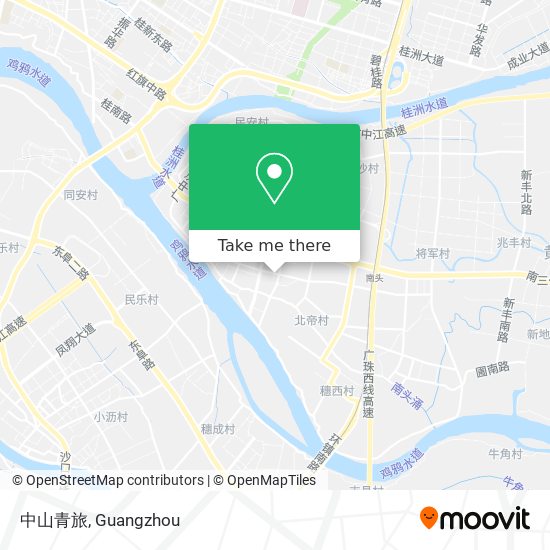 中山青旅 map