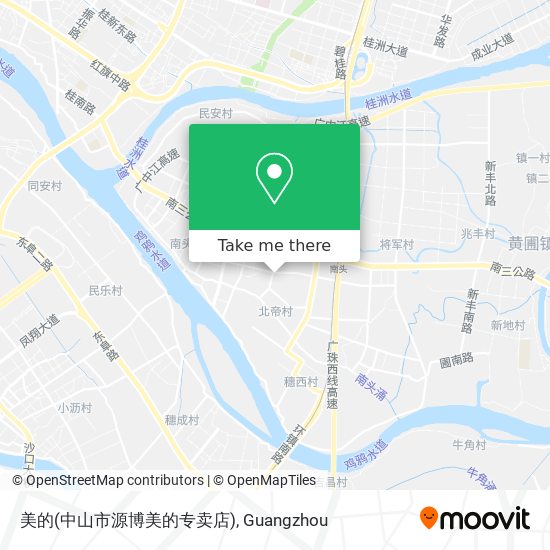 美的(中山市源博美的专卖店) map