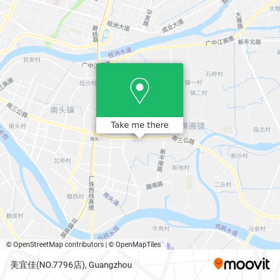 美宜佳(NO.7796店) map