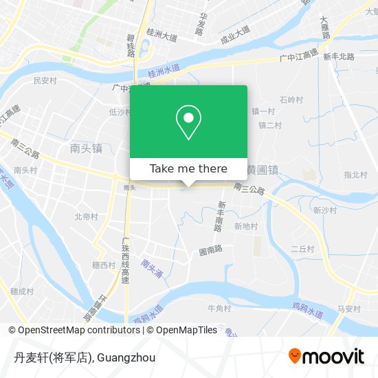 丹麦轩(将军店) map