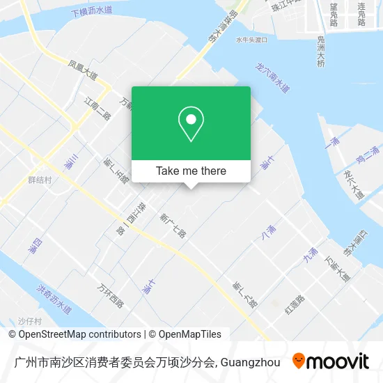广州市南沙区消费者委员会万顷沙分会 map