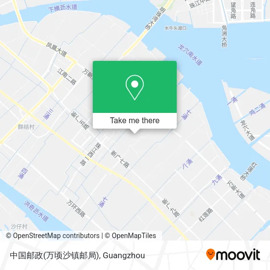 中国邮政(万顷沙镇邮局) map