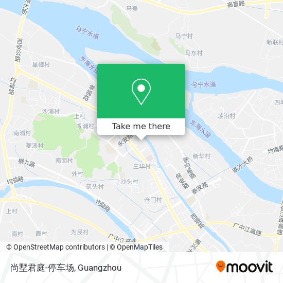 尚墅君庭-停车场 map
