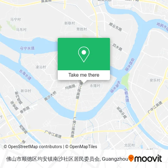佛山市顺德区均安镇南沙社区居民委员会 map