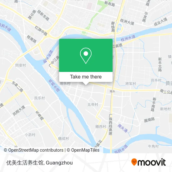 优美生活养生馆 map