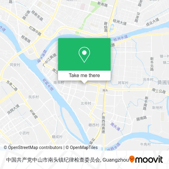 中国共产党中山市南头镇纪律检查委员会 map