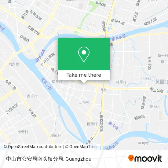 中山市公安局南头镇分局 map