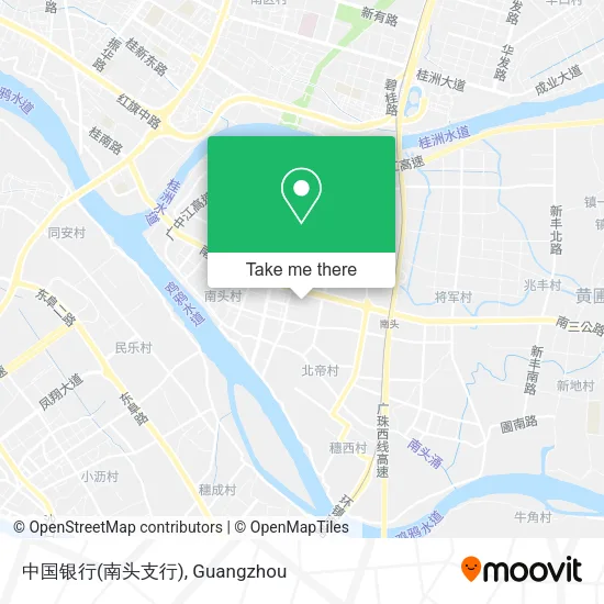 中国银行(南头支行) map