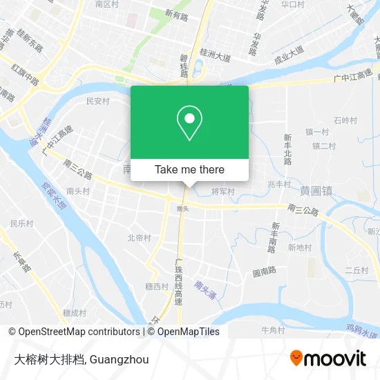 大榕树大排档 map