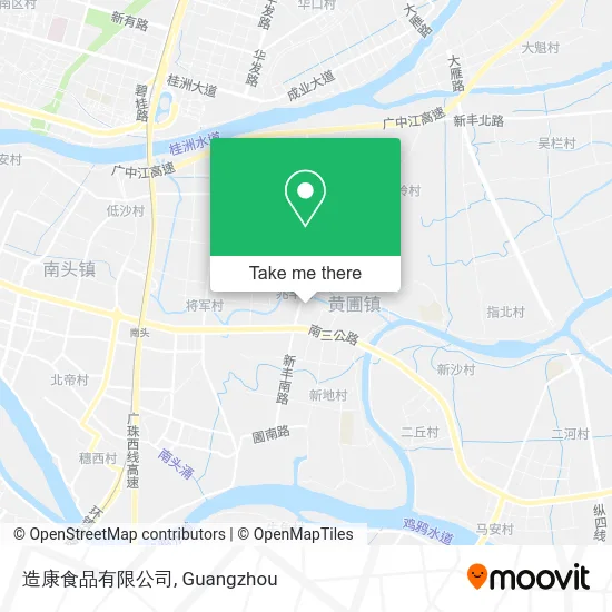 造康食品有限公司 map