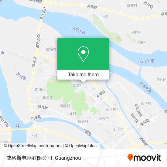 威格斯电器有限公司 map