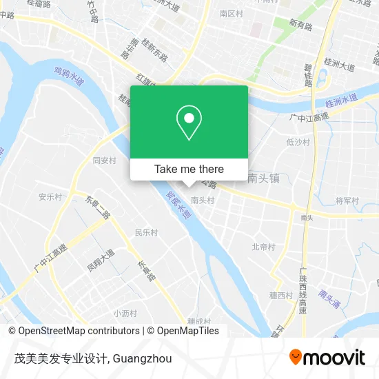 茂美美发专业设计 map