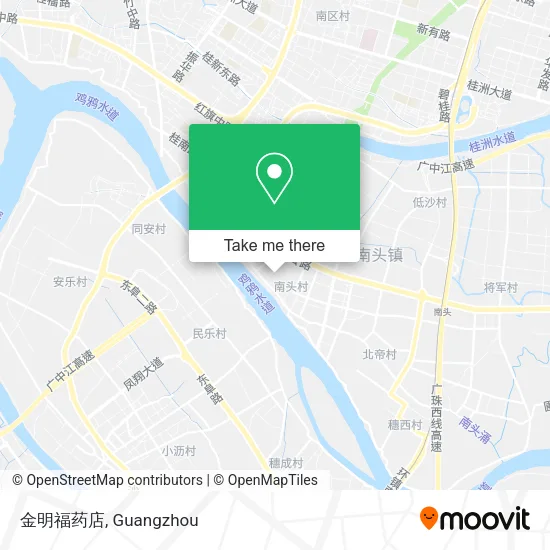 金明福药店 map