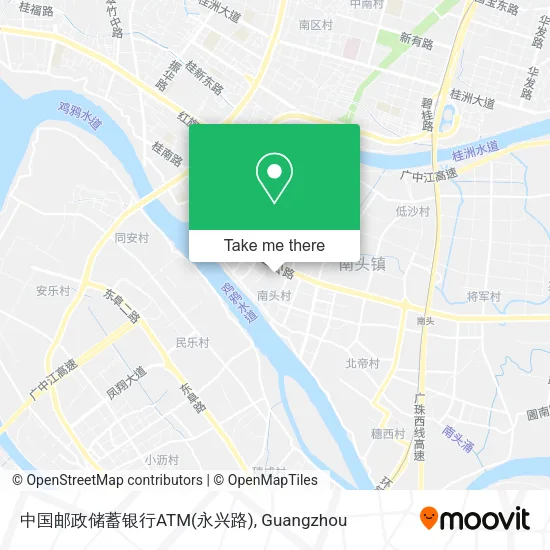 中国邮政储蓄银行ATM(永兴路) map
