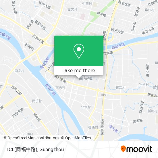TCL(同福中路) map