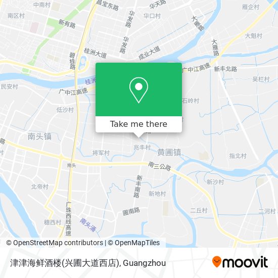 津津海鲜酒楼(兴圃大道西店) map