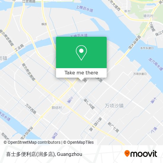 喜士多便利店(润多店) map