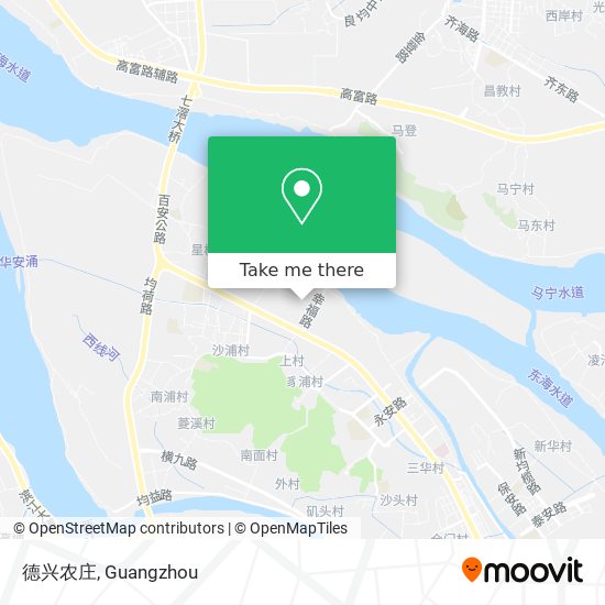 德兴农庄 map