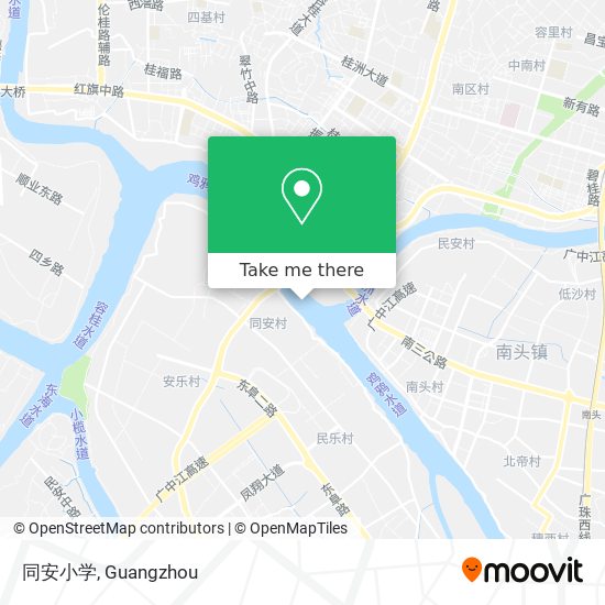 同安小学 map