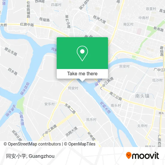 同安小学 map