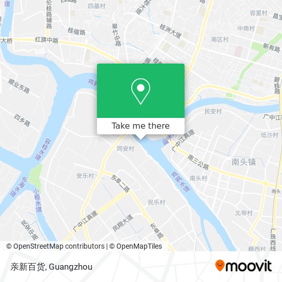 亲新百货 map